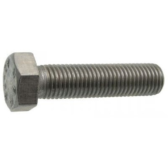 Vis à métaux tête hexagonale acton inox a2 din933 - ø8x25mm - boite de 100 - 621018x25