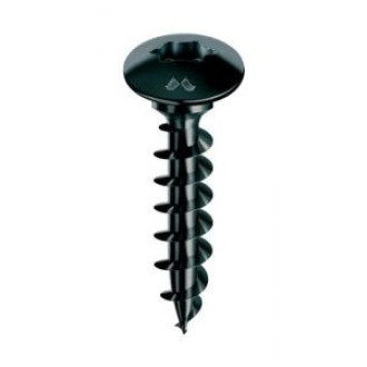 Vis MUSTAD Panelvit FC Tête de penture - Torx - Ø7x70mm - Zingué noir - Boite de 100 - PV057A700700KNC