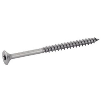 Boîte 100 vis bois aggloméré torx 25 acton - filetage partiel - 5 x 80/50 - 623095x80/50