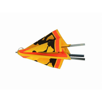 Tripode pliable 70 cm VISO pour signalisation temporaire de chantier - TRIAK5