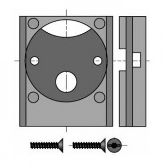 Support ls40 caisson a tiroir