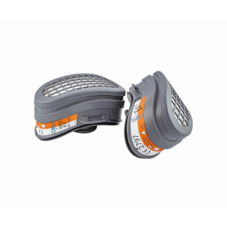 Paire de filtres gaz / poussières a2p3 spr670 pour masques elipse spr669 ou spr674 gvs - spr670