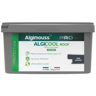 Peinture anti chaleur réflective ALGICOOL ROOF pour toiture - Conditionnement et couleur au choix