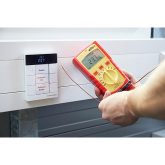 Multimètre numérique WIHA jusqu'à 1000V AC Cat. IV + 2 piles AAA incluses - 45215