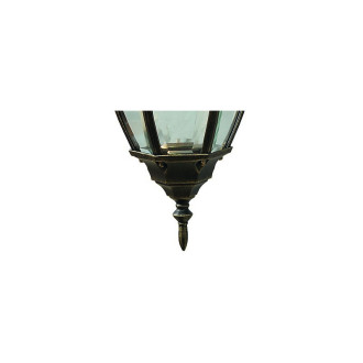 Applique d'extérieur noire street 1 ampoule 26 cm