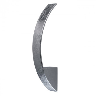 Applique murale argentée techno   13 cm