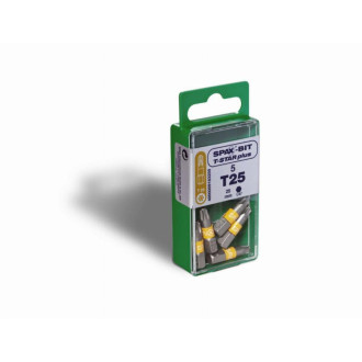 Embout vissage T-STAR+ T25 - 5pcs - 5000009192259