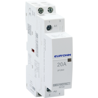 Contacteur Électrique Double 20A 220V - Performance et Fiabilité - EUROHM - 30122
