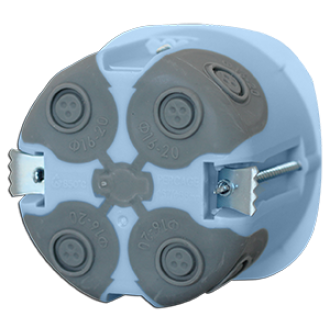 Boîte d'appareillage XL Air'métic étanche à l'air diam 67mm profondeur 50mm - EUROHM -52063