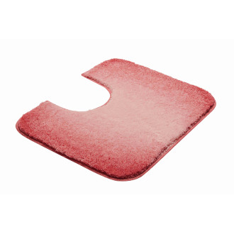 Tapis de salle de bain moon rose contour wc 50 x 60 cm