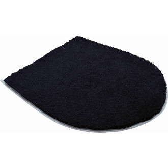 Tapis de salle de bain bona rubis housse pour abattant wc 47 x 50 cm