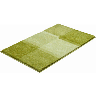 Tapis de salle de bain fantasie vert 70 x 120 cm