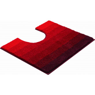 Tapis de salle de bain rialto rubis contour wc 50 x 60 cm