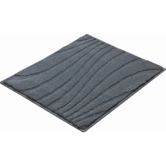 Tapis de salle de bain marrakesh anthracite 50 x 60 cm