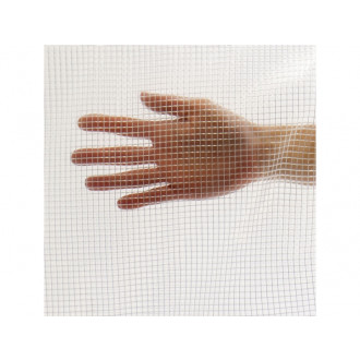Bâche sur mesure transparente polyester enduit PVC 500 g/m²