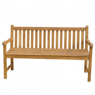 Banc de jardin en teck kalawea 150 cm