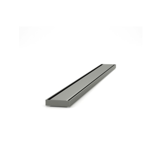 Barrette décor inox lineal + cadre pour lineal - dimensions aux choix