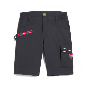 Bermuda de travail Ducati - T.M ( 40-42 ) - Noir - DIADORA - 702.180070-80013 T.M