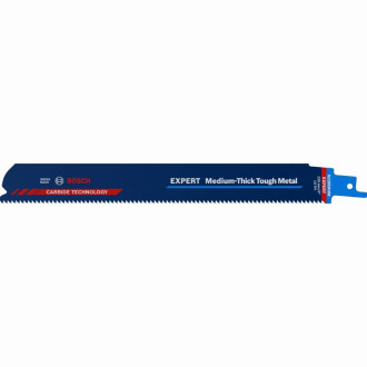 Lame scie sabre carbure précision expert métal s1155hhm 225 mm bosch - 2608900374