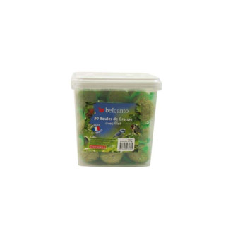 Boules de graisse avec filet belcanto 30 pièces