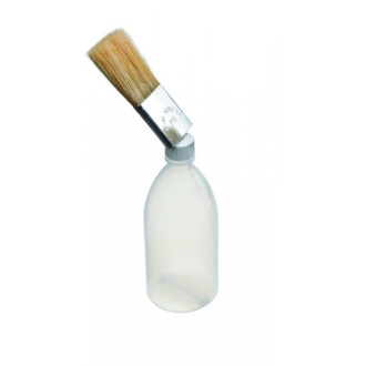 Bouteille plastique 500 ml - avec pinceau courbé