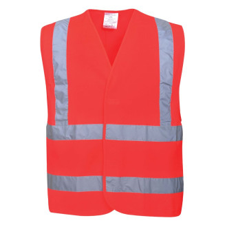 Gilet haute visibilité portwest baudrier double ceinture