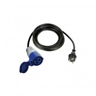 Câble Adaptateur Avec Fiche Schuko Vers Prise Cee - 3 M