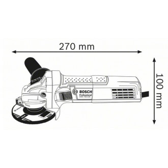 Meuleuse angulaire bosch gws 750 125 mm - 060139400b