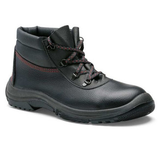 Chaussure haute vitesse s3 cuir croûte peigné noir s24 - 6372