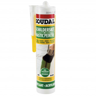 Cartouche mastic blanc pour maçonnerie