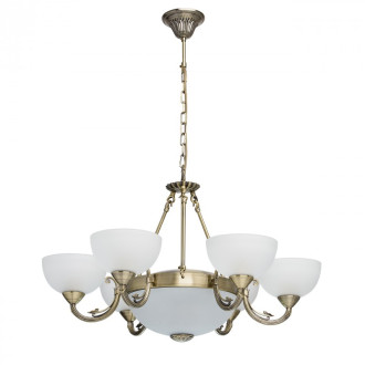 Chandelier laiton classic 8 ampoules 90 cm Chandelier laiton classic 8 ampoules 90 cm