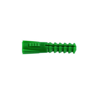Seau de 1000 chevilles R6 vertes sans collerette - 9071