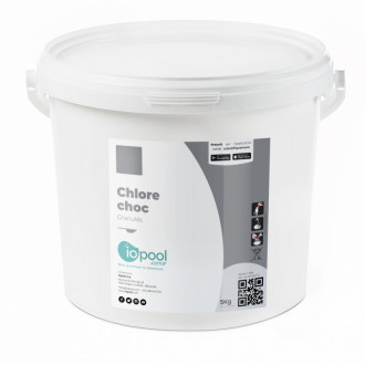 Chlore choc 5kg (granulés action rapide) - iopool