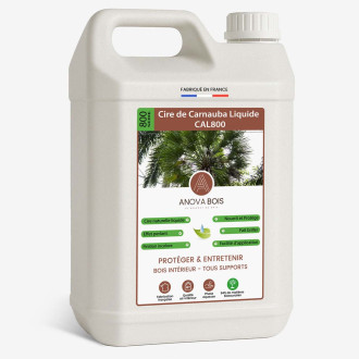 Cire de Carnauba liquide CAL800 - Cire brute pour bois AnovaBois - Conditionnement au choix