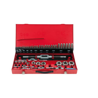 Coffret de tarauds et filières ks tools - 54 pcs - 331.0654