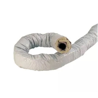 Conduit souple PVC calorifuge T82 CR ATLANTIC L.6m Ø80 mm - 423050