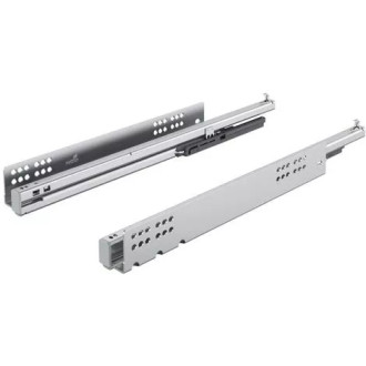 Paire de coulisses à billes KA 3434 HETTICH - Charge 20 kg - L.450 mm - Pour support clavier coulissant - 77803