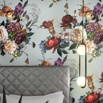 Papier peint floral hollandais renaissance - DUTCH ICE++