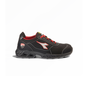 Chaussure de sécurité basse Ducati Shark Engine S3S - T.38 - Noir/Rouge - DIADORA - 701.181226-C1462 T.38
