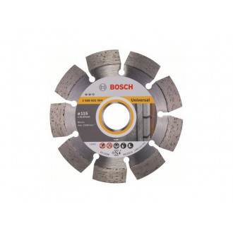 Disque diamant universel pour meuleuses Ø125mm alésage 22,23mm Expert for Universal BOSCH 2608602565