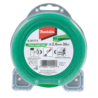 Fil nylon Trèfle torsadé MAKITA 2 mm x 30 m - E-01775
