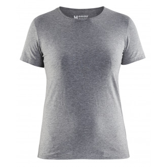 T-Shirt femme Gris chiné 