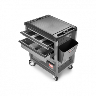Servante roulante 6 tiroirs m3 grise facom - roll.6gm3pb
