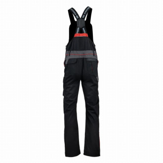 Cotte à bretelles FACOM Driver Noir/Gris/Rouge Taille L - FXWW3000E-L