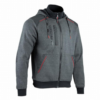 Sweat zippé FACOM Jumper Gris/Noir/Rouge Taille M - FXWW8000E-M