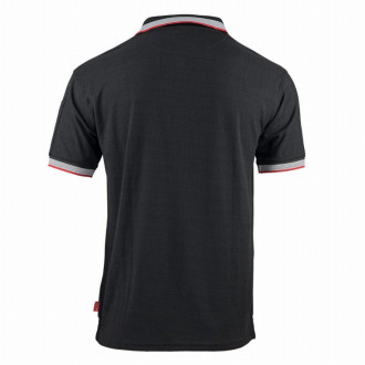 Polo de travail FACOM Soccer Noir/Rouge Taille XXXL - FXWW9010E-XXXL