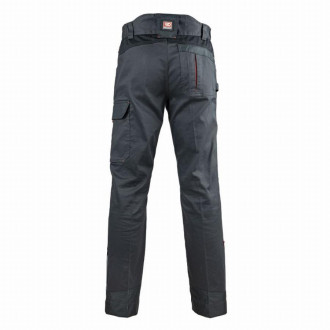 Pantalon stretch FACOM Steps Noir/Gris/Rouge Taille 38 - FXWW1010E-38