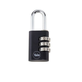 Cadenas noir 20mm, idéal pour les sacs à dos, cartables, trousses,casiers, vestiaires - fichet