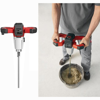 Malaxeur mxe 18.0-ec/5.0 set flex avec pale ø120 + 2 batteries 5ah + chargeur - 495972