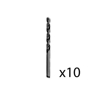 Lot de 10 forets à métaux rectifiés HSS-G Standard, DIN 338 Ø3.0mm Longueur 61mm BOSCH 2608595055